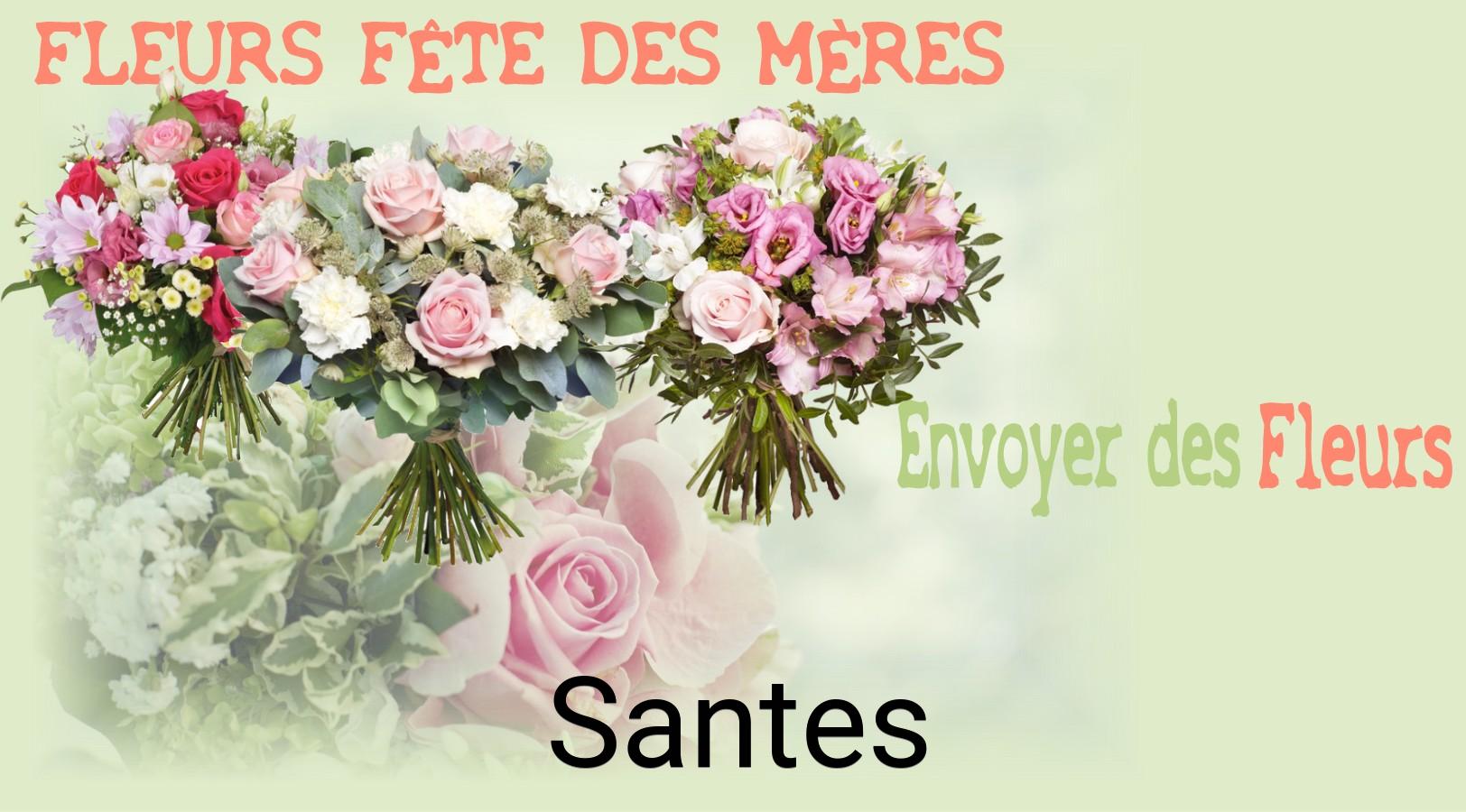 Bouquet de Fête des Mères livré à Santes